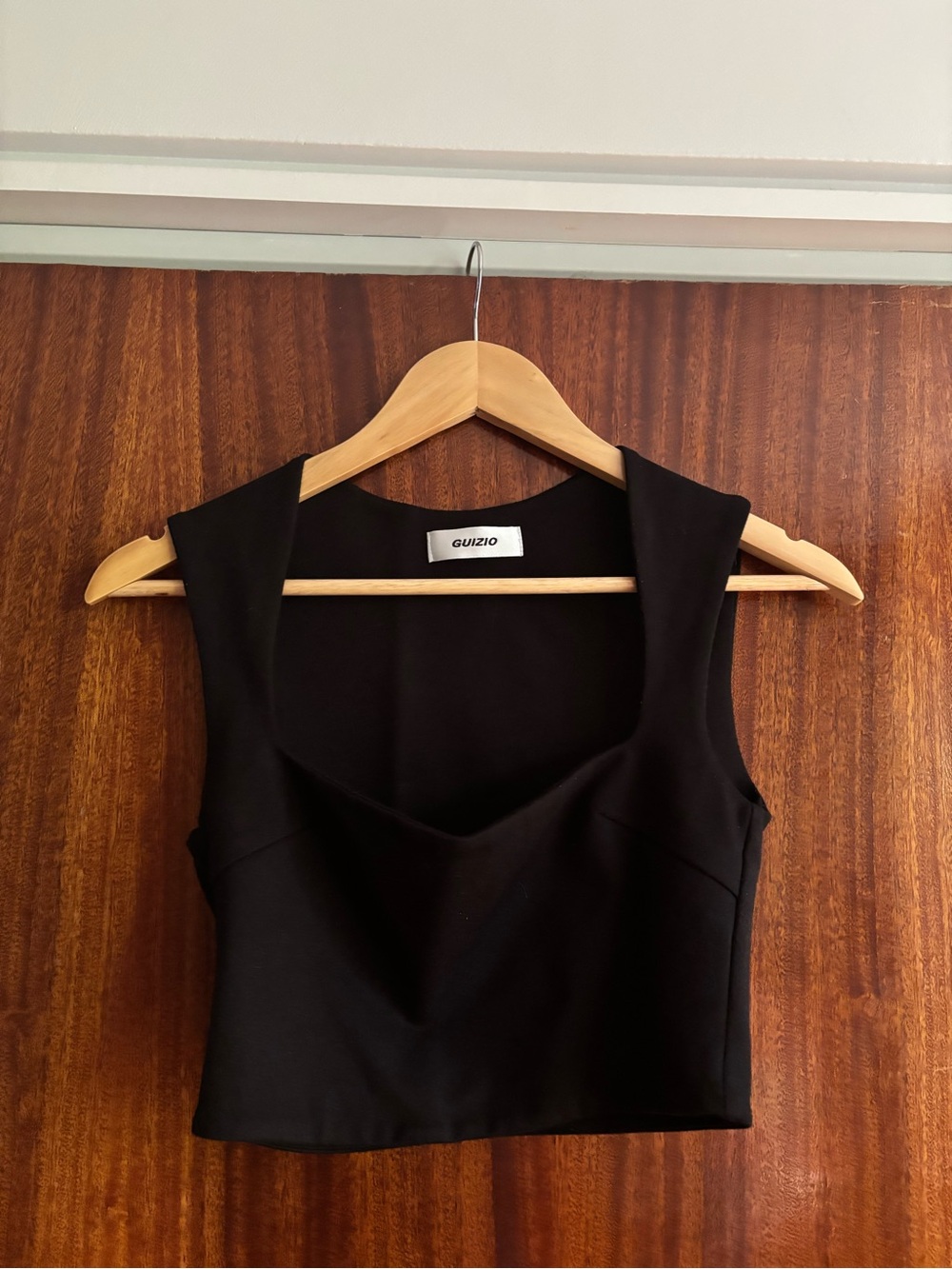 Black Guizio Crop top 🖤